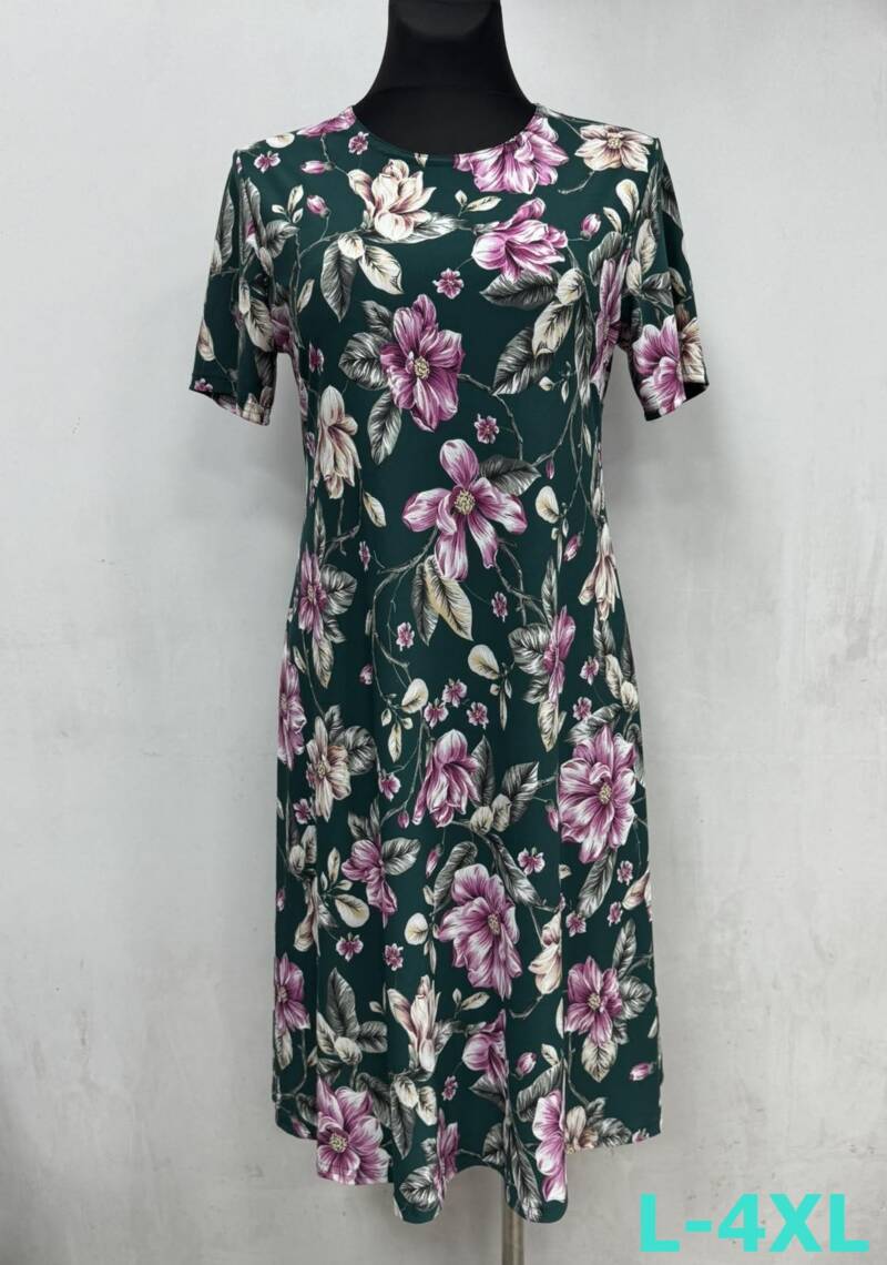 Sukienki damskie (Polska produkt ) Roz L-4XL, 1 Kolor Paczka 5 szt